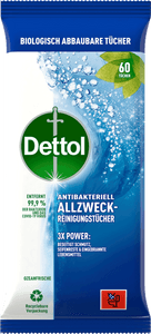 Dettol Antibakteriell Allzweck-Reinigungstücher Ozeanfrische
